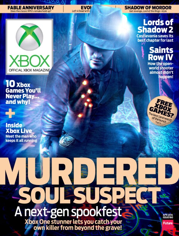 Official Xbox Magazine US   Issue 160   April 2014 cover